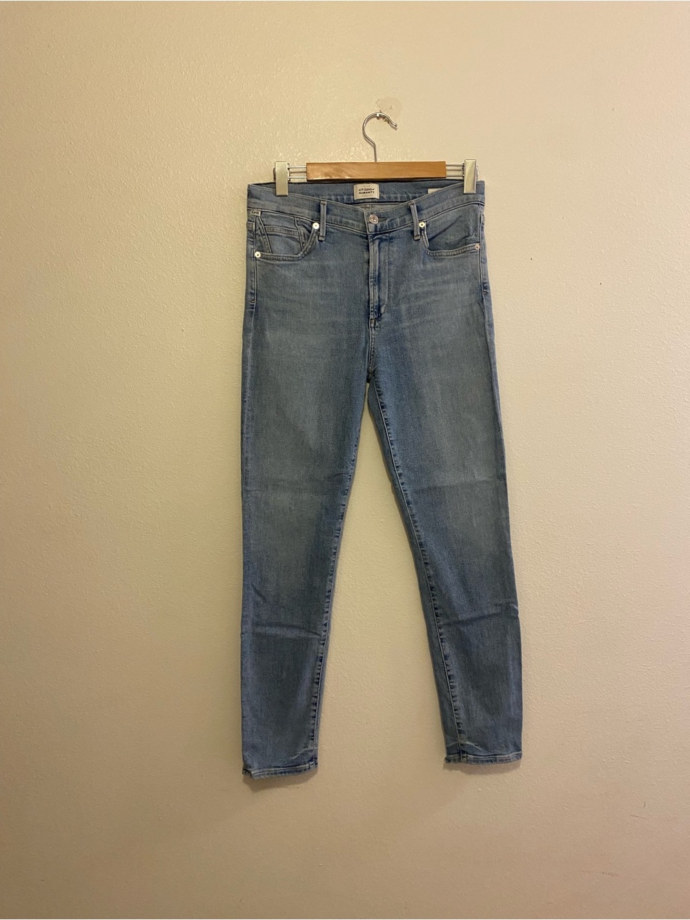 Citizens Of Humanity Rocket Ankle Jeans in Light Blue